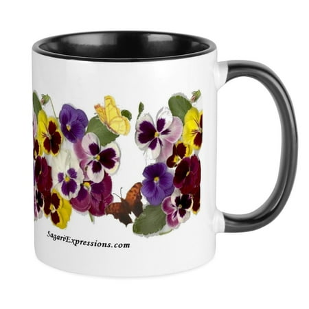 CafePress - Beautiful Lovely Pansies On A Mug - Ceramic Coffee Tea Novelty Mug Cup 11 oz
CafePress - Beautiful Lovely Pansies On A Mug - Ceramic Coffee Tea Novelty Mug Cup 11 oz
