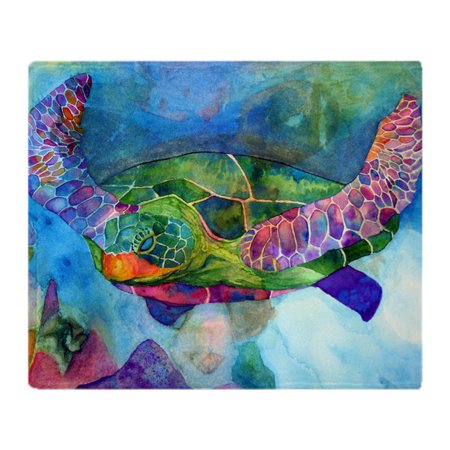 CafePress - Sea Turtle Full - Soft Fleece Throw Blanket, 50"x60" Stadium Blanket