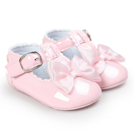 YOHOME Baby Bowknot Princess Soft Sole Shoes Toddler Sneakers Casual