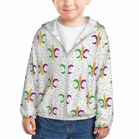 Gaeub Mardi Gras Carnival1 Print Athletic Sun Protection Hoodie for Kids Long Sleeve Outdoor UV Shirt Running Fishing Top for Boys Girls-18 Months
Gaeub Mardi Gras Carnival1 Print Athletic Sun Protection Hoodie for Kids Long Sleeve Outdoor UV Shirt Running Fishing Top for Boys Girls-18 Months