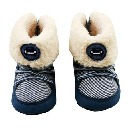 Clearance Sale Winter Baby Ribbed Snow Boots Boy Girl Shoes Soft Sole Lace-up First Walker Toddler Plush Lined Prewalker Fleece Boots 0-18M
Clearance Sale Winter Baby Ribbed Snow Boots Boy Girl Shoes Soft Sole Lace-up First Walker Toddler Plush Lined Prewalker Fleece Boots 0-18M