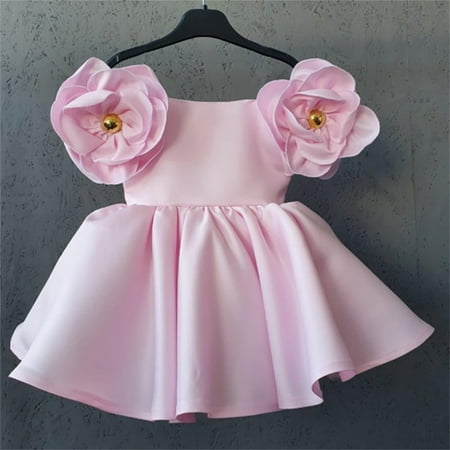 Dyfzdhu Girls Dress Kids Toddler Baby Girls Birthday Dress Solid Flower Princess Pageant Dress Party Prom Ball Gown
Dyfzdhu Girls Dress Kids Toddler Baby Girls Birthday Dress Solid Flower Princess Pageant Dress Party Prom Ball Gown