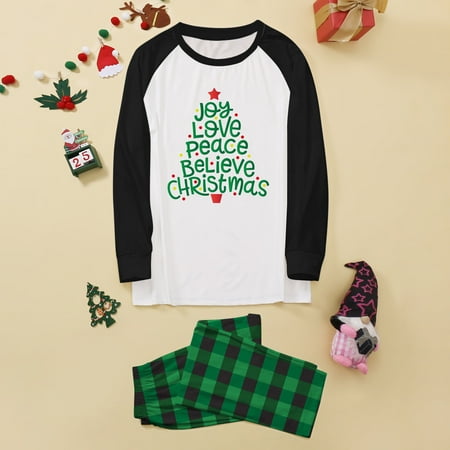 Christmas Gifts Family Pajamas Christmas Matching Set Striped Sleepwear Pants Holiday Christmas Pajamas for Family Polyester Spandex Green S
Christmas Gifts Family Pajamas Christmas Matching Set Striped Sleepwear Pants Holiday Christmas Pajamas for Family Polyester Spandex Green S