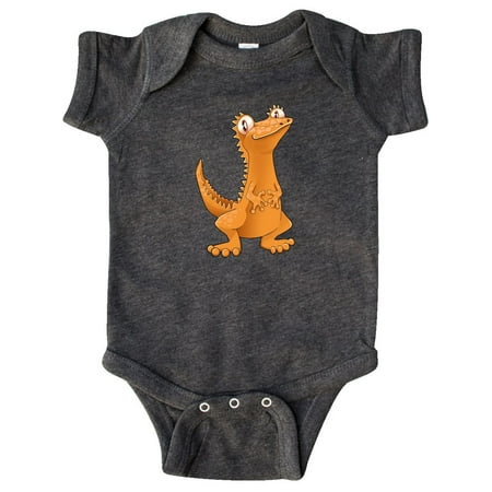 Inktastic Cute Crested Gecko Gift Baby Boy or Baby Girl Bodysuit