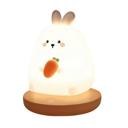 EDFRWWS USB Silicone Table Light 1200mAh 3-speed nimals Shape LED Night Light (Rabbit)
EDFRWWS USB Silicone Table Light 1200mAh 3-speed nimals Shape LED Night Light (Rabbit)
