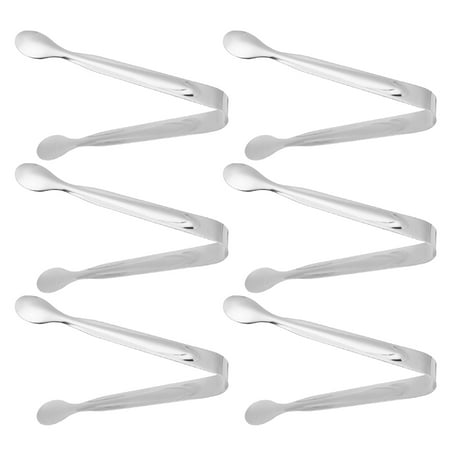 NICEXMAS 6pcs Ice Tongs Stainless Steel Practical Food Cookie Clamp for Home Store Bar (Silver)
NICEXMAS 6pcs Ice Tongs Stainless Steel Practical Food Cookie Clamp for Home Store Bar (Silver)
