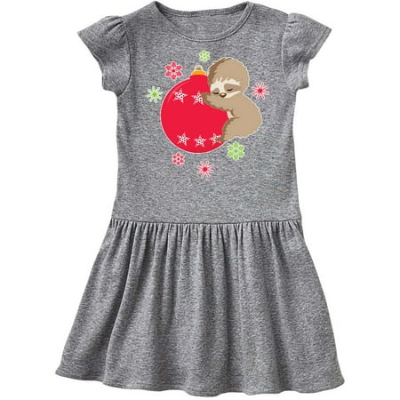 Inktastic Cute Christmas Baby Sloth on Red Ornament with Snowflakes Gift Toddler Girl Dress
Inktastic Cute Christmas Baby Sloth on Red Ornament with Snowflakes Gift Toddler Girl Dress