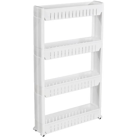 Niche Shelf with 3 Shelves Kitchen Shelf Bathroom Shelf Standing Shelf Utility Cart with Wheels White
Niche Shelf with 3 Shelves Kitchen Shelf Bathroom Shelf Standing Shelf Utility Cart with Wheels White