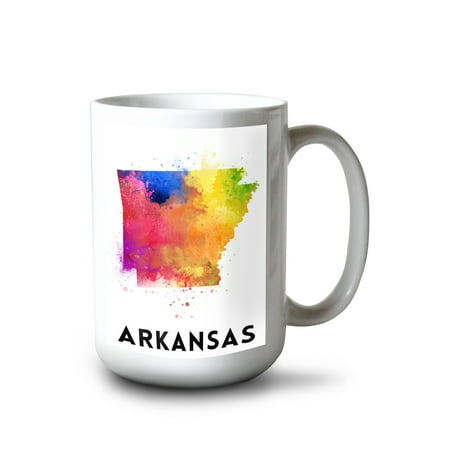 15 fl oz Ceramic Mug Arkansas State Abstract Watercolor Dishwasher & Microwave Safe
15 fl oz Ceramic Mug Arkansas State Abstract Watercolor Dishwasher & Microwave Safe