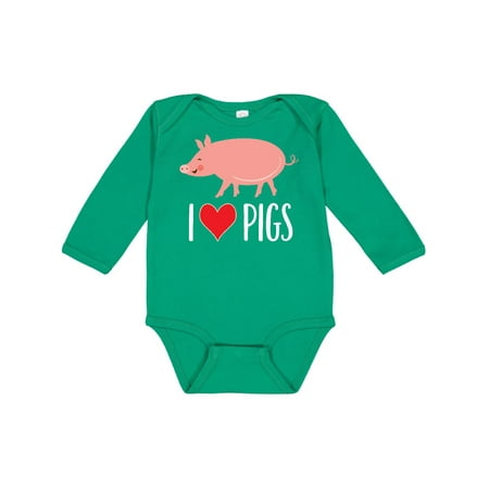 Inktastic I Love Pigs Funny Farm Animal Gift Baby Boy or Baby Girl Long Sleeve Bodysuit
Inktastic I Love Pigs Funny Farm Animal Gift Baby Boy or Baby Girl Long Sleeve Bodysuit