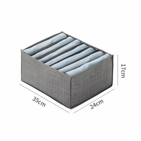 Jeans Storage Box Closet Organizer Clothing Separation Box Pants Drawer Divider Storage Underwear Bra Organizer 2
Jeans Storage Box Closet Organizer Clothing Separation Box Pants Drawer Divider Storage Underwear Bra Organizer 2