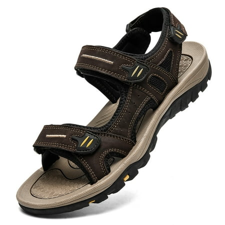 Lopsie STREAMNATURE Men s Leather Sandals Hiking Outdoor Water Beach Sports Mens Sandals for Summer with Open Toe Adjustable Straps Dark Blue
Lopsie STREAMNATURE Men s Leather Sandals Hiking Outdoor Water Beach Sports Mens Sandals for Summer with Open Toe Adjustable Straps Dark Blue