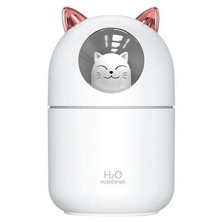 Household Aromatherapy Spray Desktop Humidifier Cute Pet Essential Oil Diffuser with LED white
Household Aromatherapy Spray Desktop Humidifier Cute Pet Essential Oil Diffuser with LED white
