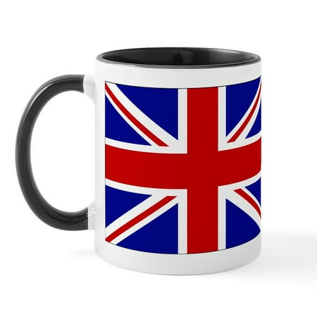 

CafePress - Union Jack British Flag | Mug - 11 oz Ceramic Mug - Novelty Coffee Tea Cup