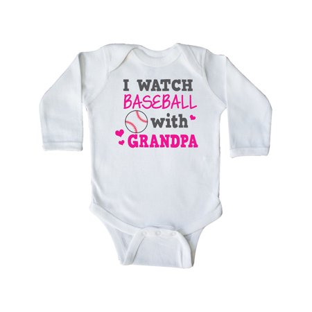Inktastic I Watch Baseball with My Grandpa Gift Baby Boy or Baby Girl Long Sleeve Bodysuit
Inktastic I Watch Baseball with My Grandpa Gift Baby Boy or Baby Girl Long Sleeve Bodysuit