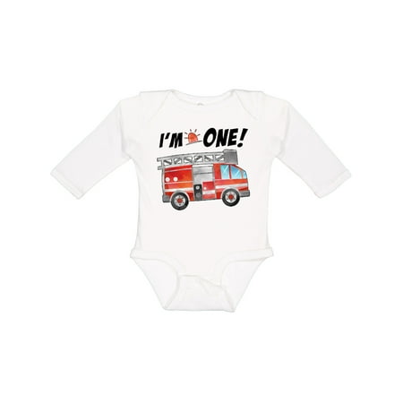Inktastic I m 1 Fire Truck 1st Birthday Gift Baby Boy or Baby Girl Long Sleeve Bodysuit
Inktastic I m 1 Fire Truck 1st Birthday Gift Baby Boy or Baby Girl Long Sleeve Bodysuit