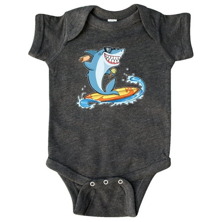 Inktastic Surfing Shark with Hot Dog and Ice Cream Cone Gift Baby Boy or Baby Girl Bodysuit
Inktastic Surfing Shark with Hot Dog and Ice Cream Cone Gift Baby Boy or Baby Girl Bodysuit