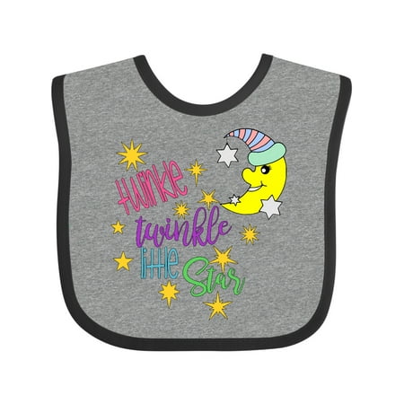 Inktastic Twinkle Twinkle Little Star with Yellow Moon in Night Cap Gift Baby Boy or Baby Girl Bib
Inktastic Twinkle Twinkle Little Star with Yellow Moon in Night Cap Gift Baby Boy or Baby Girl Bib