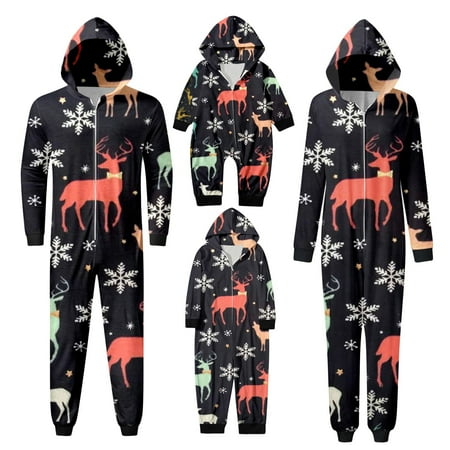 XUNHAO Matching Christmas Family Outfit Parent Child Outfit Snowflake Deer Christmas Print Hooded Zipper Home Jumpsuit Cute Family Set
XUNHAO Matching Christmas Family Outfit Parent Child Outfit Snowflake Deer Christmas Print Hooded Zipper Home Jumpsuit Cute Family Set