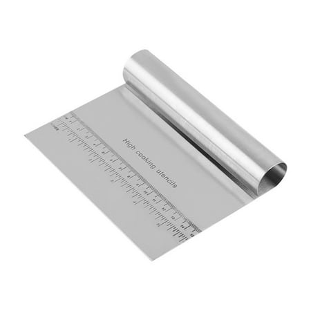 Liveday Stainless Steel Cake Scraper 5.9 Cutters Baking Cake Cooking Dough Scraper Fondant Spatulas Edge
Liveday Stainless Steel Cake Scraper 5.9 Cutters Baking Cake Cooking Dough Scraper Fondant Spatulas Edge