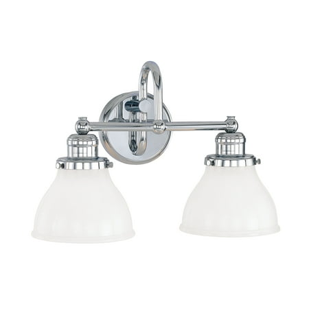 Capital Lighting 8302-128 Baxter 2 Light 16 Wide Bathroom Vanity Light - Chrome