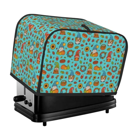 KLL fall cute gnome Pumpkin Print 2 Slice Toaster Dust Covers Kitchen Small Appliance Cover with 2 Pockets Can hold Jam Spreader Knife & Toaster Tongs (11.4 x 7.9 x 7.5)
KLL fall cute gnome Pumpkin Print 2 Slice Toaster Dust Covers Kitchen Small Appliance Cover with 2 Pockets Can hold Jam Spreader Knife & Toaster Tongs (11.4 x 7.9 x 7.5)