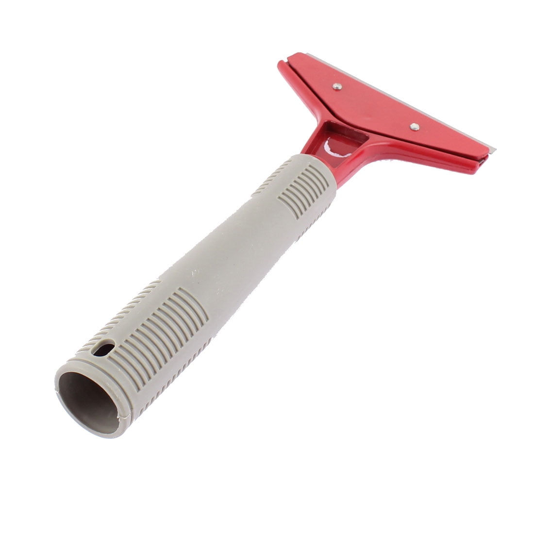 Truck Car Window Cleaner Metal Blade Rough Ice Snow Scraper Gray Red
