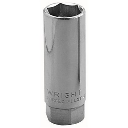 Wright Tool 875-3588 18Mm Spark Plug Holdingsocket 3-8 Inch dr 6Pt