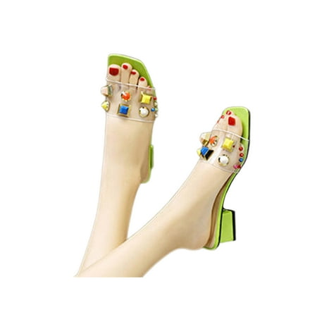 Kesitin Lady Non-slip Lightweight Open Toe Slides Indoor&Outdoor Comfortable Slip On Heels
Kesitin Lady Non-slip Lightweight Open Toe Slides Indoor&Outdoor Comfortable Slip On Heels