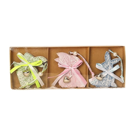 Dealovy Easter Decorations Creative Painted Wooden Animal Pendant Rabbit Party Atmosphere Arrangement Props
Dealovy Easter Decorations Creative Painted Wooden Animal Pendant Rabbit Party Atmosphere Arrangement Props