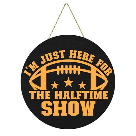 REYYOISKA Football Theme Door Decor For Farmhouse Porch Rustic Round Wooden Hanging Housewarming For Home Outdoor Indoor Minimalist Or Entryway Home Decor Celebration
REYYOISKA Football Theme Door Decor For Farmhouse Porch Rustic Round Wooden Hanging Housewarming For Home Outdoor Indoor Minimalist Or Entryway Home Decor Celebration