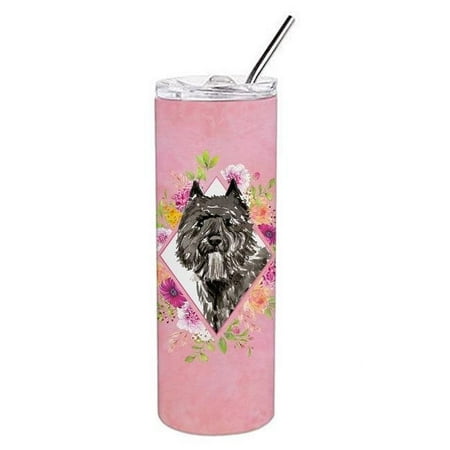 20 oz Bouvier Des Flandres Pink Flowers Double Walled Stainless Steel Skinny Tumbler
20 oz Bouvier Des Flandres Pink Flowers Double Walled Stainless Steel Skinny Tumbler