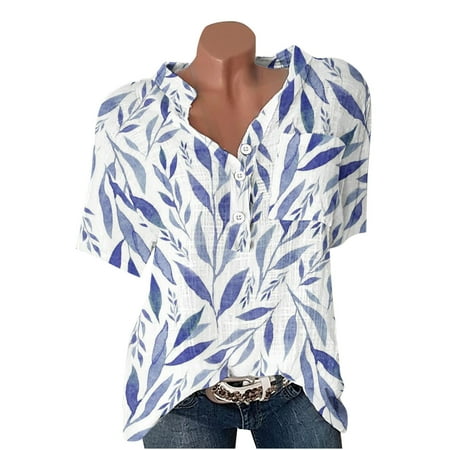 Sentuca Floral Split Neck Womens Blouses And Tops Dressy Elegant Short Sleeve Split Print Corset Tops White 3XL
Sentuca Floral Split Neck Womens Blouses And Tops Dressy Elegant Short Sleeve Split Print Corset Tops White 3XL