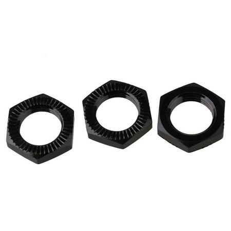 17mm Upgrade Wheel Hex Hub Nut Cover N10177 for RC1:8 Model Car Black