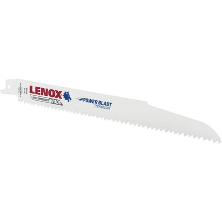 1PK Lenox 9 In. 6 TPI Wood w/Nails Reciprocating Saw Blade (5-Pack)
