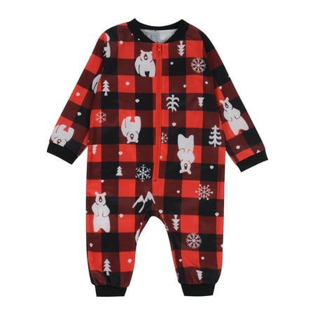 Pybcvrrd Family Parent-child Pajamas Polar Bear Print Top and Elastic Plaid Trousers Two Piece Set
Pybcvrrd Family Parent-child Pajamas Polar Bear Print Top and Elastic Plaid Trousers Two Piece Set