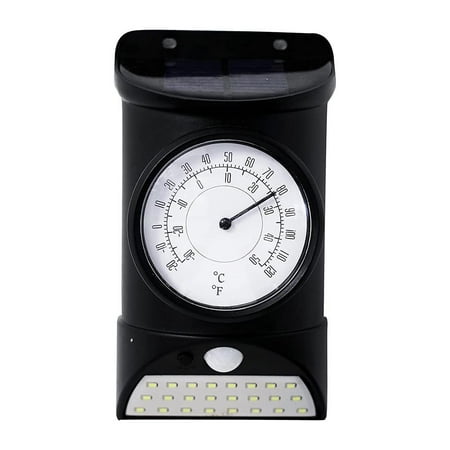 DTOWER Outdoor Motion Solar Lights Solar Deck Lights with Thermometer Wireless Security Light for Wall Fence Stair Garage Garden Pool
DTOWER Outdoor Motion Solar Lights Solar Deck Lights with Thermometer Wireless Security Light for Wall Fence Stair Garage Garden Pool