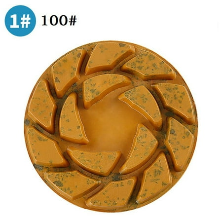 4 Inch 100mm Dry/wet Diamond 3 Step Polishing Pads for Granite Polishing Tool