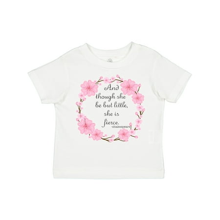 Inktastic And Though She Be but Little She is Fierce Gift Toddler Toddler Girl T-Shirt
Inktastic And Though She Be but Little She is Fierce Gift Toddler Toddler Girl T-Shirt