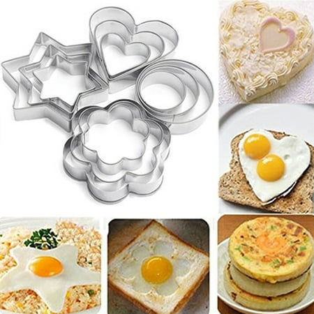 HYDa 12 x Kitchen Stainless Steel Cake Cookie Fried Egg Fondant Mold Sugarcraft Cutter
HYDa 12 x Kitchen Stainless Steel Cake Cookie Fried Egg Fondant Mold Sugarcraft Cutter