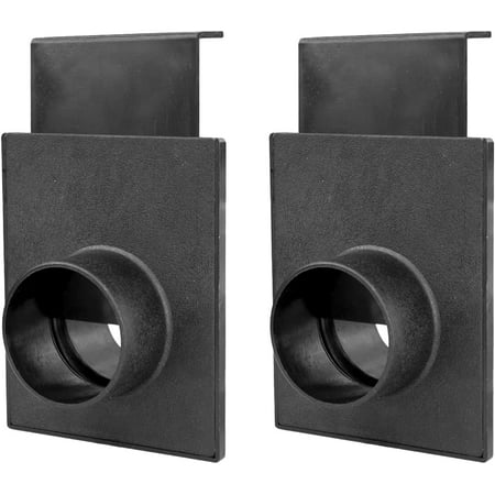 POWERTEC 2-1/2-Inch Blast Gate for Dust Collector/Vacuum Fittings 2 PK (70133-P2)