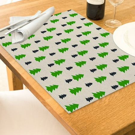 olkpmnmk Placemats Clearance Christmas Table Placemats Christmas Rustic Vintage Washable Table Mats Multi-color
olkpmnmk Placemats Clearance Christmas Table Placemats Christmas Rustic Vintage Washable Table Mats Multi-color