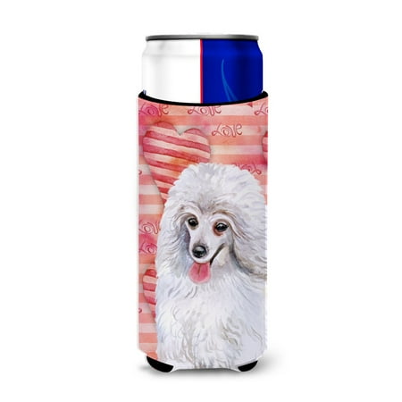 Carolines Treasures BB9770MUK Medium White Poodle Love Michelob Ultra Hugger for slim cans Slim Can multicolor
Carolines Treasures BB9770MUK Medium White Poodle Love Michelob Ultra Hugger for slim cans Slim Can multicolor
