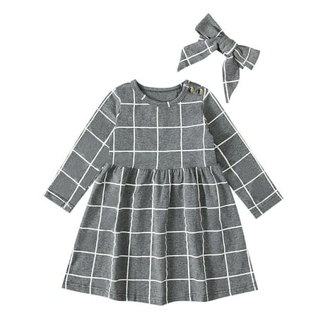 EnJoCho Children s Casual Outfit Toddler Kids Children Girls Dress Set Plaid Cute Winter Clothes Princess Long Sleeve Dress and Headband Suit Little Child Trendy Clothing Holiday Casual Wear
EnJoCho Children s Casual Outfit Toddler Kids Children Girls Dress Set Plaid Cute Winter Clothes Princess Long Sleeve Dress and Headband Suit Little Child Trendy Clothing Holiday Casual Wear