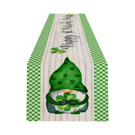 Baocc ornament Irish Festival Table Runner Linen Anti Oil Easy To Clean Table Cloth Digital Printing Table Mat
Baocc ornament Irish Festival Table Runner Linen Anti Oil Easy To Clean Table Cloth Digital Printing Table Mat