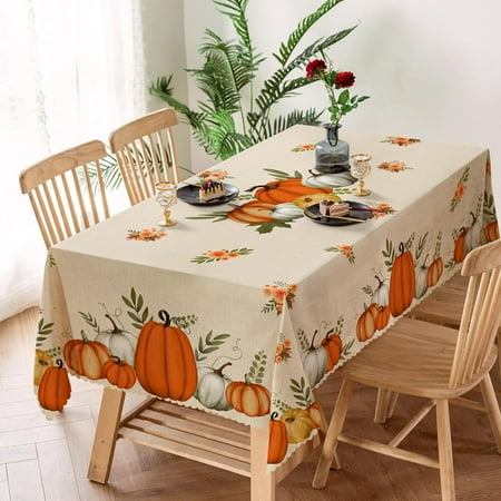 Spring Tablecloth Polyester Waterproof Stain Wrinkle Free Colorful Table Cover for Home Kitchen Dining Party (Fall 2 60 X 84 Rectangle)
Spring Tablecloth Polyester Waterproof Stain Wrinkle Free Colorful Table Cover for Home Kitchen Dining Party (Fall 2 60 X 84 Rectangle)