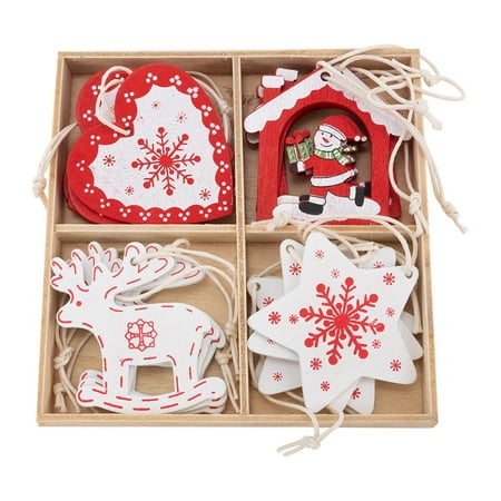 Veki Christmas Pendant Wooden Box Set Home Crafts Wood Christmas Tree Decoration Stained Glass Organizer
Veki Christmas Pendant Wooden Box Set Home Crafts Wood Christmas Tree Decoration Stained Glass Organizer
