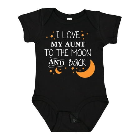 Inktastic I Love My Aunt to the Moon and Back Gift Baby Boy or Baby Girl Bodysuit
Inktastic I Love My Aunt to the Moon and Back Gift Baby Boy or Baby Girl Bodysuit