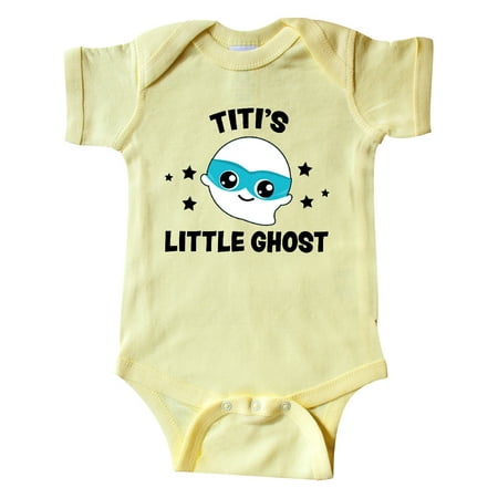 Inktastic Cute Titi s Little Ghost with Stars Gift Baby Boy or Baby Girl Bodysuit