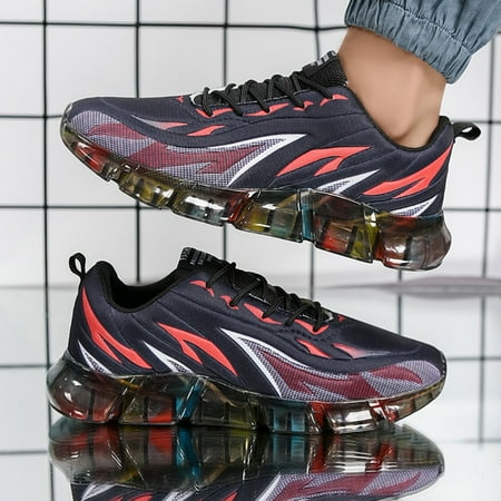 Men‘s Trendy Sneakers Lightweight Color Block Outdoor Colorful Sole Walking Sneakers Spring And Summer
Men‘s Trendy Sneakers Lightweight Color Block Outdoor Colorful Sole Walking Sneakers Spring And Summer